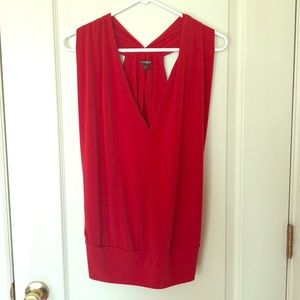 Express Gorgeous red top!